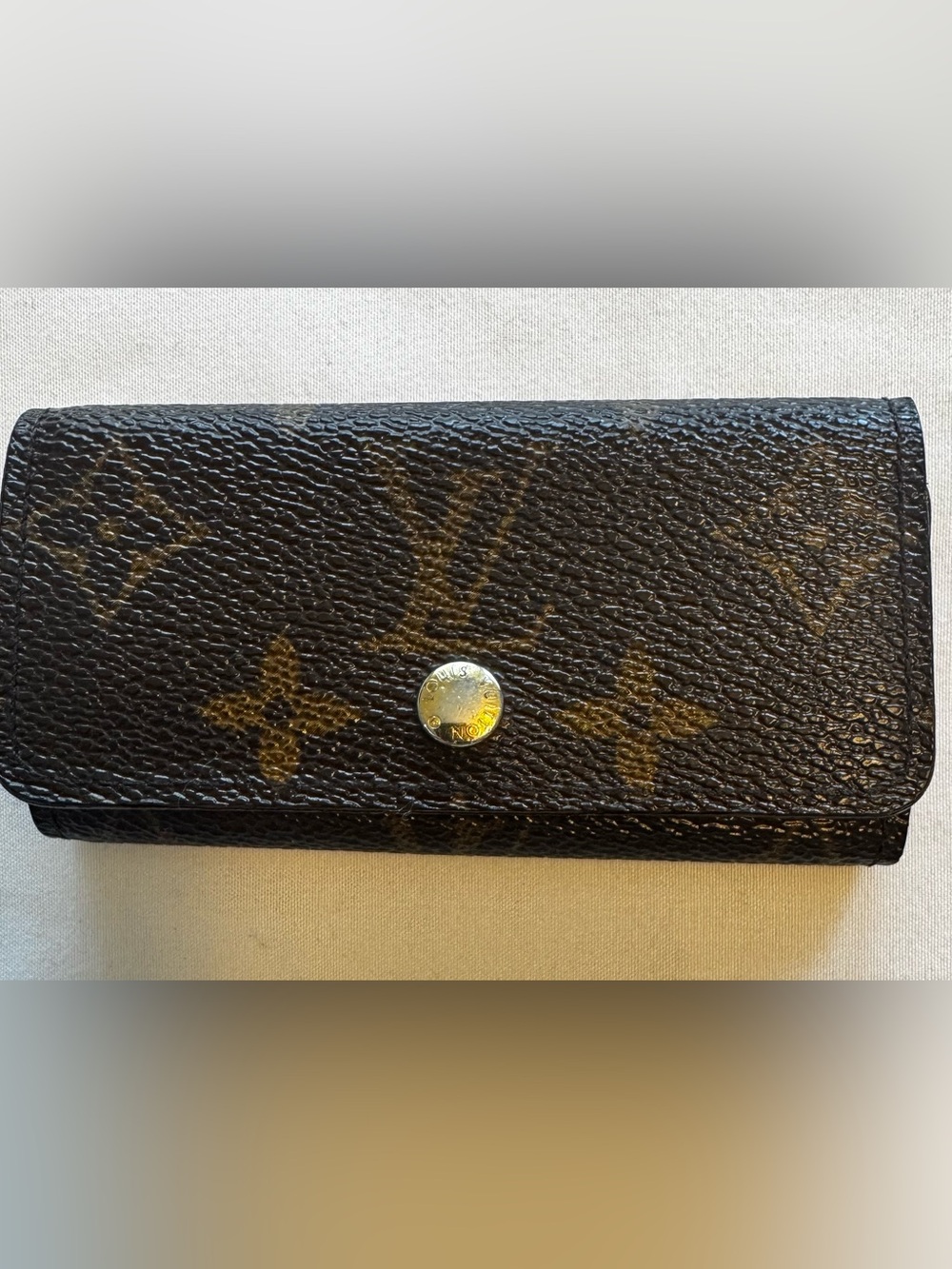 Louis Vuitton Monogram Multiclés 4 Key Holder Key Case CT5100 Made in France